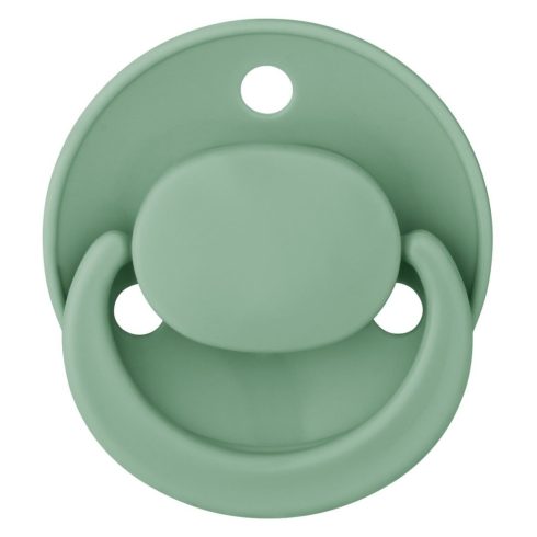Baby-Nova cseresznye alakú szilikon cumi 2 db szürke/zöld 0-24 hó 