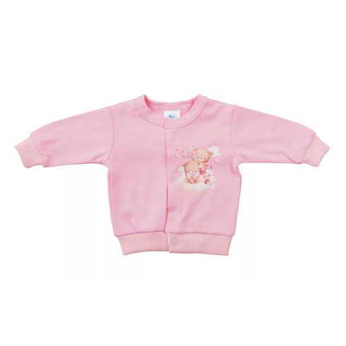 5 részes baba szett macis mintával rózsaszín (56)