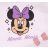 Rövid ujjú baba napozó Minnie egér mintával (56) 