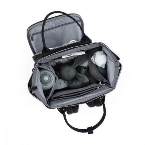 P&M pelenkázó hátizsák - Just Black