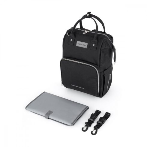 P&M pelenkázó hátizsák - Just Black