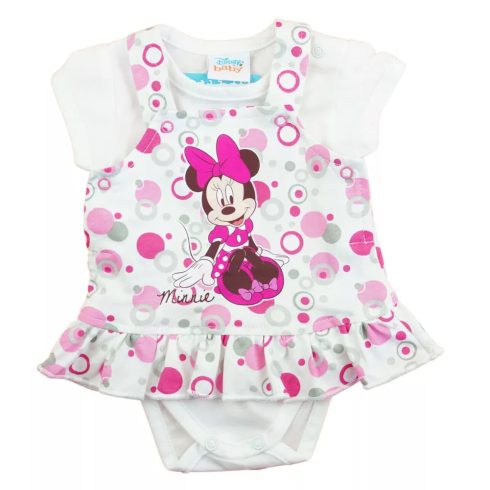 2 részes baba nyári szettt kantáros szoknyával, Minnie egér (86)