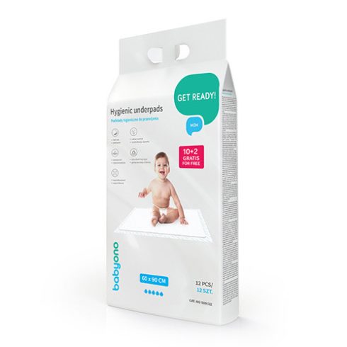 BabyOno pelenkázó alátét 40*90 cm - 10 db (+ 2 db gratis)