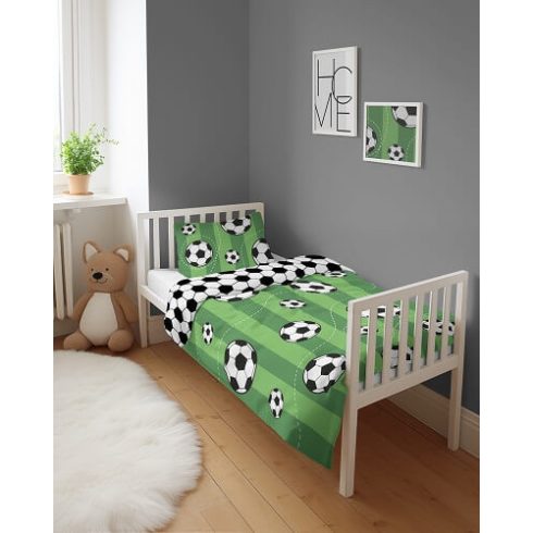 Pamut ágynemű huzat 90*120 cm - Focilabda 