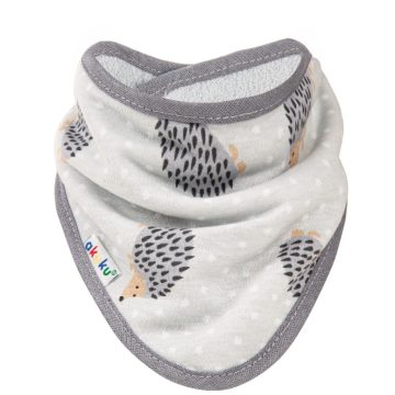 Akuku háromszög alakú előke - süni