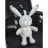   Chicco Lullaby Stardust Bunny zenélő-fénylő altató plüssnyuszi 0 hó+