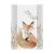 Ceba Baby merev pelenkázó lap 50*70 cm - Basic Red Fox