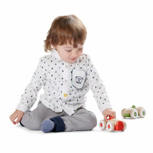 Chicco Tologatós kisautó ECO+ ökoanyagból piros 12 hó+