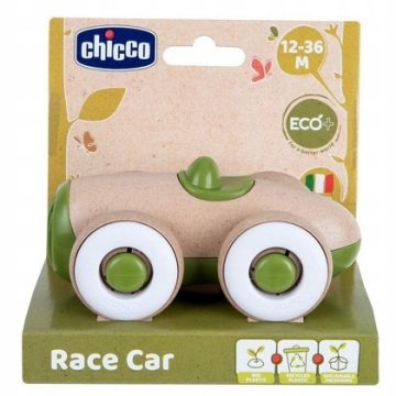 Chicco Tologatós kisautó ECO+ ökoanyagból zöld 12 hó+