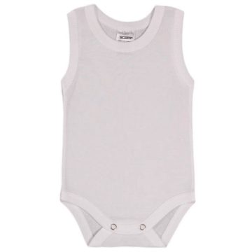 Scamp Ujjatlan baba kombidresz  (74) - fehér