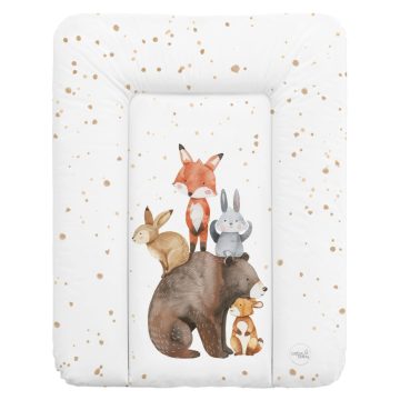   Ceba Baby puha pelenkázó lap 50*70 cm - Basic Forest Friends
