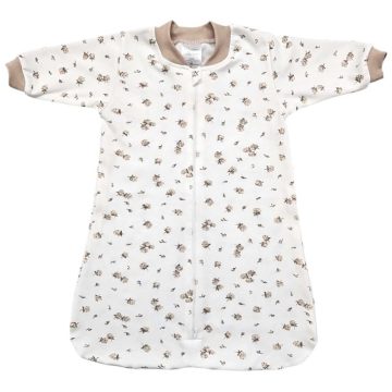   Vaganza Hosszú ujjú pamut hálózsák, mintás (56) - Rózsák