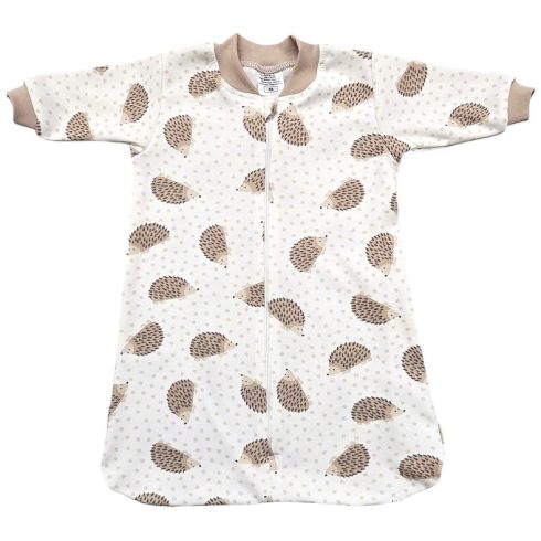 Vaganza Hosszú ujjú pamut hálózsák, mintás (56) - Sünik