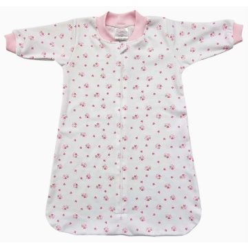   Vaganza Hosszú ujjú pamut hálózsák, mintás (68) - Virágszirmok