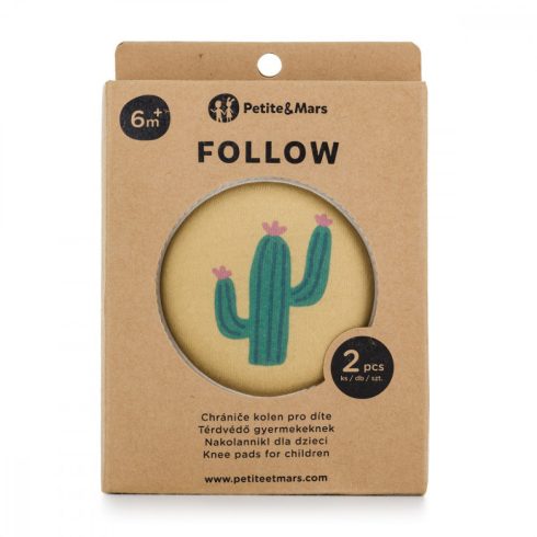 P&M Elasztikus térdvédők Follow Intense Ochre