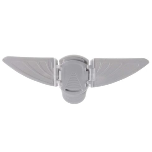 Zopa tolóajtó zár 1db - fehér