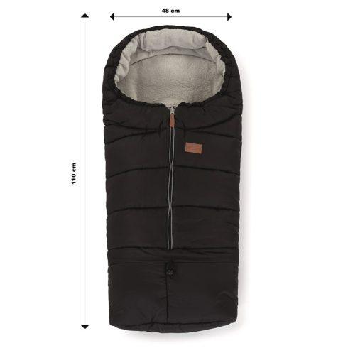 P&M Jibot állítható bundazsák 3in1 babakocsira - Black