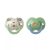 Tommee Tippee Ultimate Fit játszócumi 18-36 hó 2 db - krém/zöld kutyus