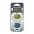 Tommee Tippee Night Glow nyugtató cumi 6-18 hó, 2 db - kék/zöld