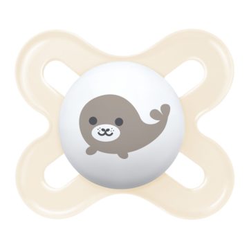 MAM Original Start  szilikon nyugtató cumi 0+ hó - fóka 
