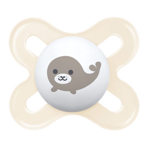 MAM Original Start  szilikon nyugtató cumi 0+ hó - fóka 