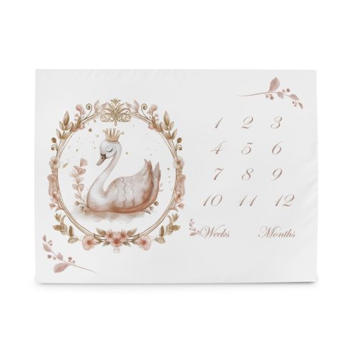 Ceba Baby Milestone mérföldkő alátét fotózáshoz 92x72 cm - Basic Glamour Style