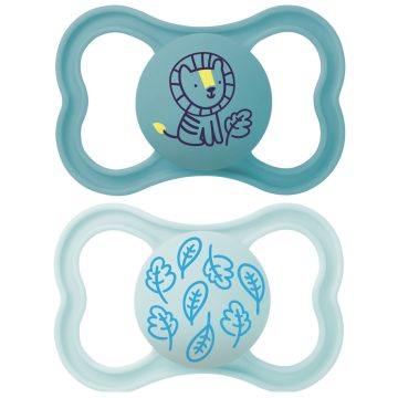   MAM Supreme
6hó+ szilikon nyugtató cumi 2db - Oroszlán és Levél 