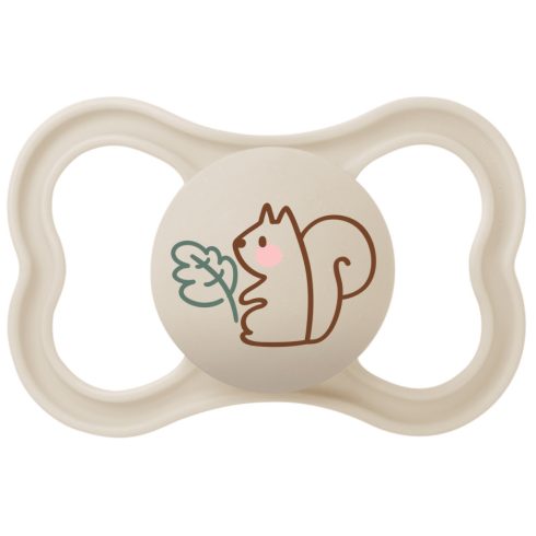 MAM Supreme
6hó+ szilikon nyugtató cumi 2db - Mókus és Levél 