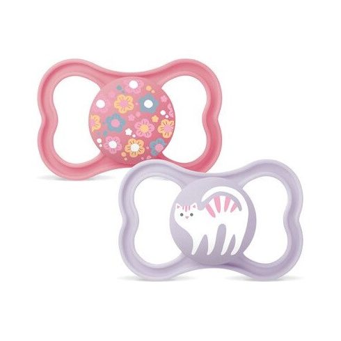 MAM Supreme 16+ szilikon nyugtató cumi 2db - Lány 