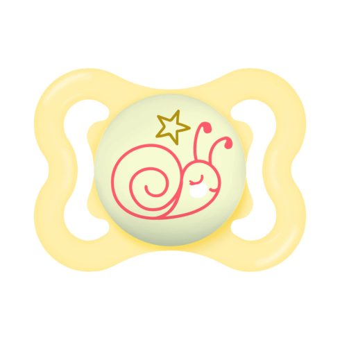 Mam Supreme Night 0+ szilikon nyugtató cumi 2 db - Cica és Csiga 