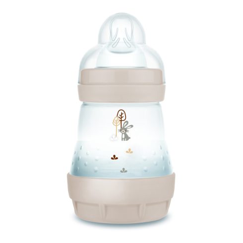 MAM Anti-Colic Matt cumisüveg 160ml 0hó+  Bézs Nyuszi 