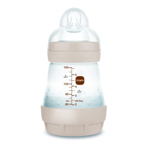 MAM Anti-Colic Matt cumisüveg 160ml 0hó+  Bézs Nyuszi 