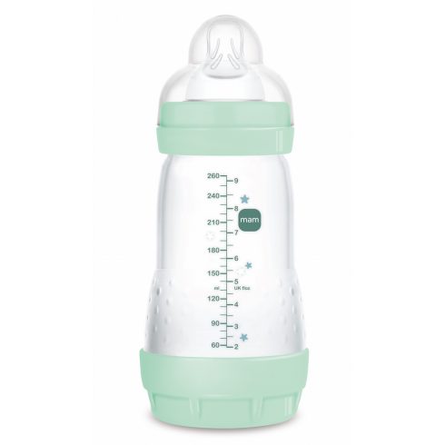 Mam 260 ml  Anti-Colic 2+ cumisüveg - Menta bálna 