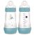 MAM Anti-Colic Matt cumisüveg 260ml 2hó+  Kék Elefánt 