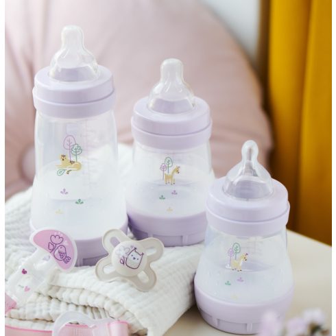 Mam Welcome to the world ajándékszett újszülötteknek  - lila