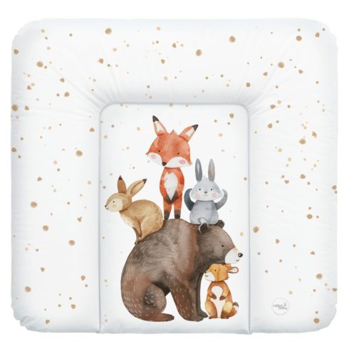 Ceba Baby puha pelenkázó lap 75*72 cm - Basic Forest Friends