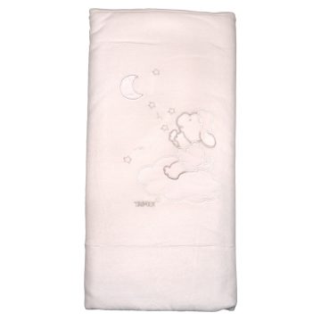 Trimex bélelt plüss takaró 70x100cm - bárány fehér