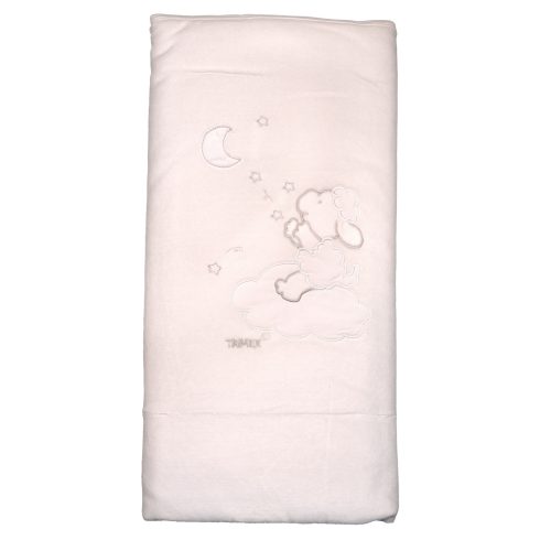 Trimex bélelt plüss takaró 70x100cm - bárány fehér