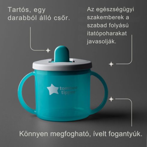 Tommee Tippee First Sipper itatópohár 4m+ - púder