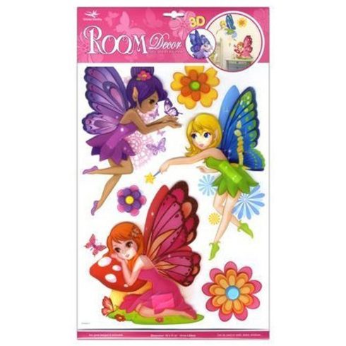 Falidekor 3D Tündérek