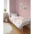 Pamut ágynemű huzat 90*120 cm - Sweet dreams púderrozsászin 