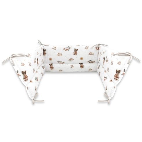 Baby Shop fejvédő kiságyba - Bézs maci