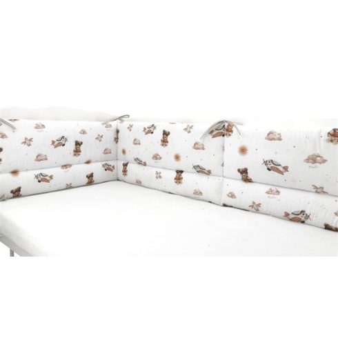 Baby Shop fejvédő kiságyba - Bézs maci