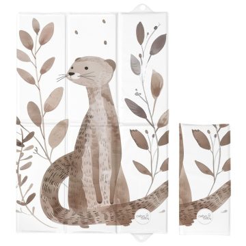   Pelenkázó alátét utazáshoz 60x40 cm - Basic Clever Otter