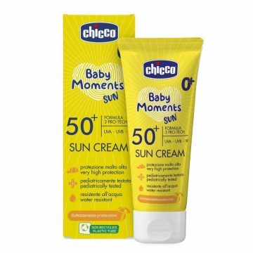 Chicco Fényvédő krém SPF 50+ (75 ml) 0m+ 