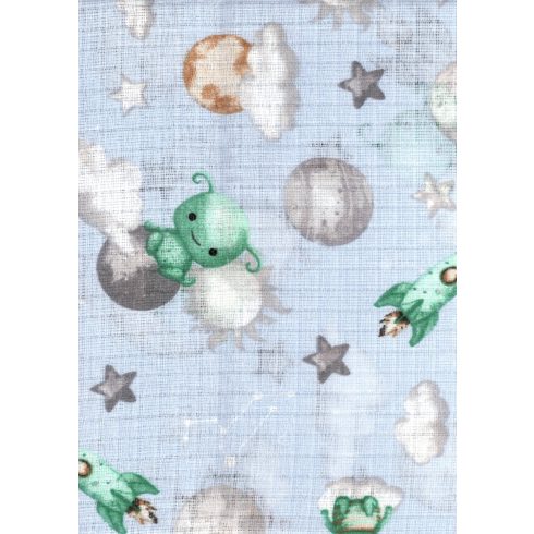 Mintás textil pelenka 1db-os - Marslakócska