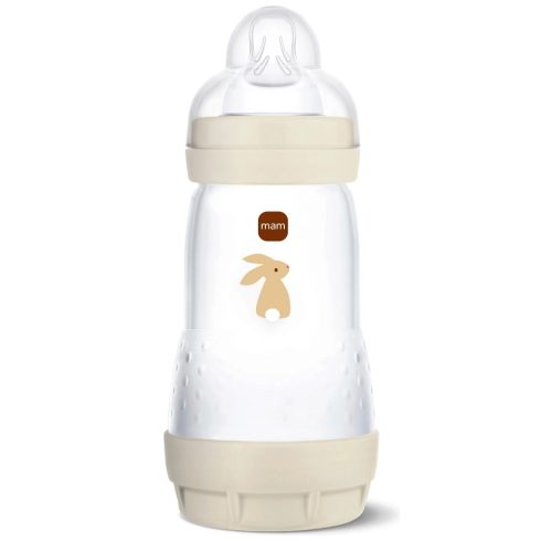 Mam 260 ml  Anti-Colic 2+ cumisüveg - Bézs nyuszi 