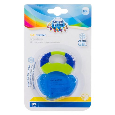 Canpol hűtőrágóka - kék elefánt