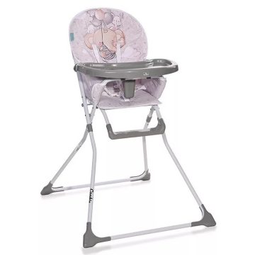Lorelli Cookie fix etetőszék - Marble grey flying friends 