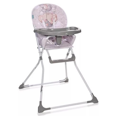 Lorelli Cookie fix etetőszék - Marble grey flying friends 